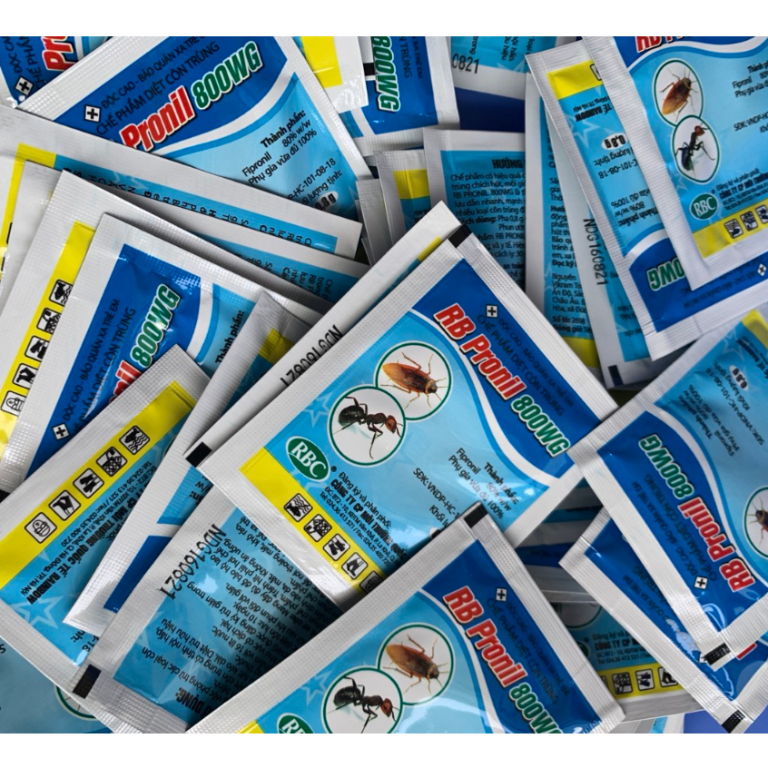[GIÁ HỜI + MIỄN SHIP] Chế Phẩm RB Pronil 800WG Phòng Trừ Kiến, Gián, Rầy, Rệp, Ve Chó, Mạt Gà, Sâu