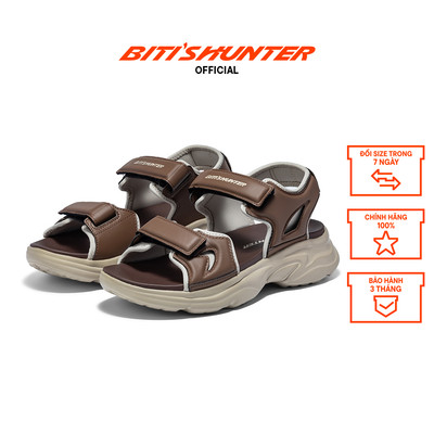 Sandal thể thao Nam Biti's Hunter HEM001700NAU (Nâu)