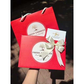 🎁 🎁 [Empty Box 350] Hộp Cherry 1Kg - 2Kgs / Hộp Cherry giá rẻ  <Ship hoả tốc HCM>