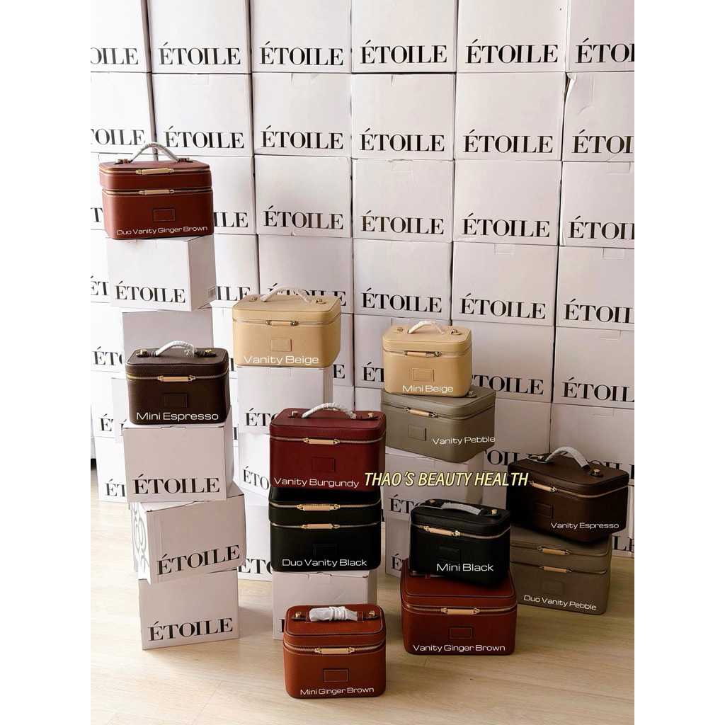Túi đựng đồ makeup Etoile Bag / Mini Case / Vanity Case / Duo Vanity Case
