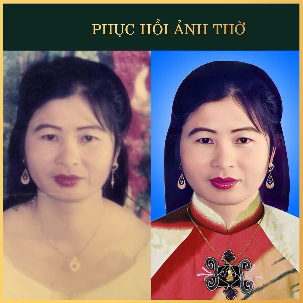 Phục hồi ẢNH CŨ CT Photos(CHỈNH SỬA theo yêu cầu)Bao gồm 1file cứng+1file mềm,chưa bao gồm khung ảnh