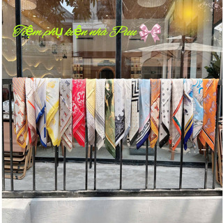 [Mua 2 khăn tặng 1 khóa] Khăn Lụa vuông Mẫu Mới, Choàng Cổ, Làm Nơ, Khăn Làm Áo Yếm size 70x70cm 𝐊𝐇𝟎𝟐