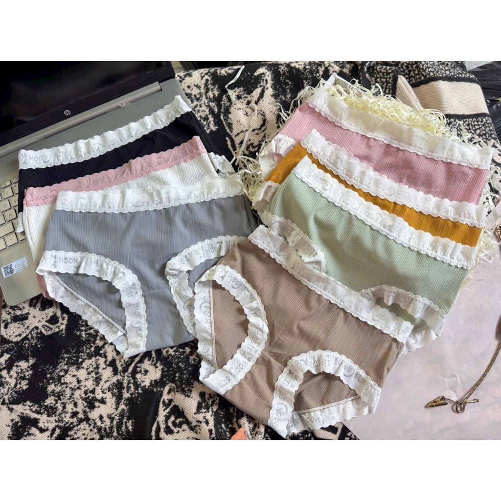 Combo 10 Quần Lót Lụa Ren Nữ Phong Cách Kiểu Pháp Gợi Cảm, Thiết Kế Thanh Lịch, Chất Liệu Siêu Đẹp, 