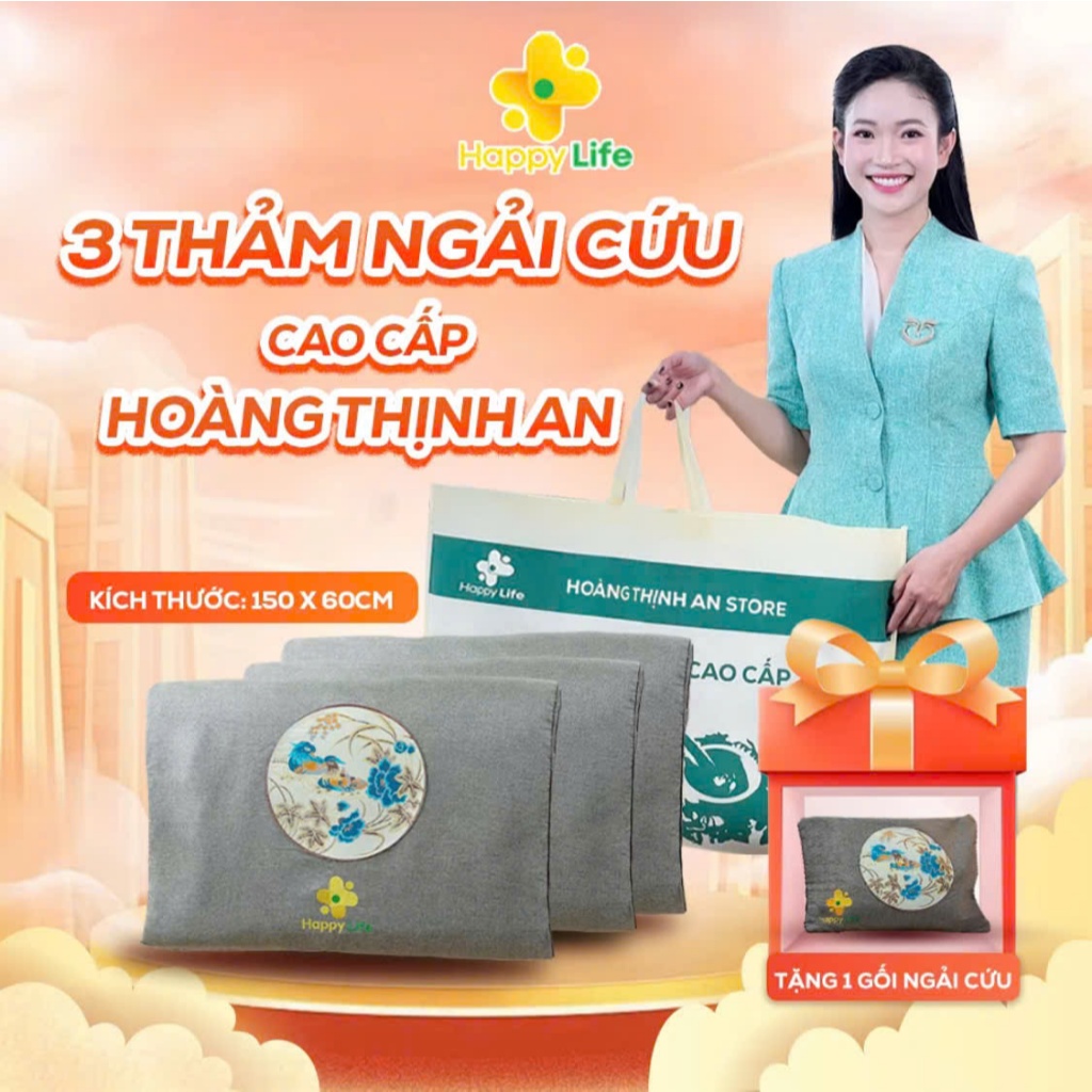CHÍNH HÃNG THẢM NGẢI CỨU NÂU TVT & GỐI NGẢI CỨU NÂU TVT, THẢM NGẢI CHỐNG CHÁY 2025