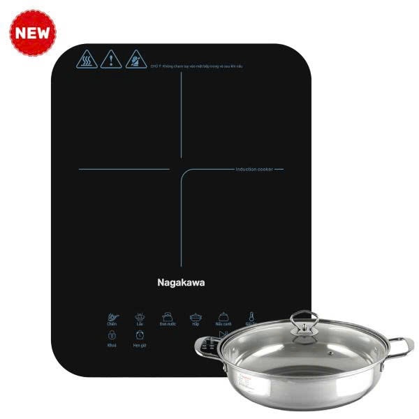 Bếp điện từ đơn Nagakawa NIC6116, công suất 2000W