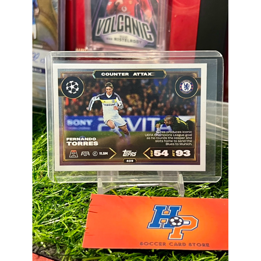 Thẻ bóng đá Fernando Torres Counter Attack Topps Match Attax UCL 2025/26