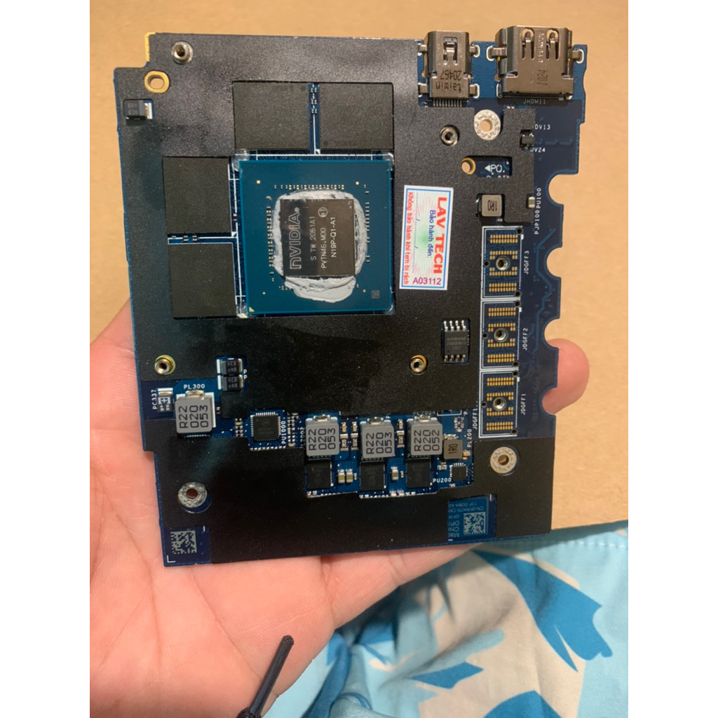 Card màn hình - NVidia Quadro T1000 N19P-Q1-A1 4GB - Dell Precision 7750 ( Kiểm tra đúng loại trước 