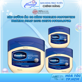  Sáp Dưỡng Ẩm Đa Năng Vaseline Protecting Healing Jelly 100% White Petrolatum 49g 100g 250g 369g 
