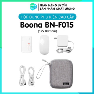  Hộp đựng cáp sạc laptop điện thoại hộp đựng phụ kiện công nghệ form cứng size lớn Baona  Boona  F015 F016 DinoStore 