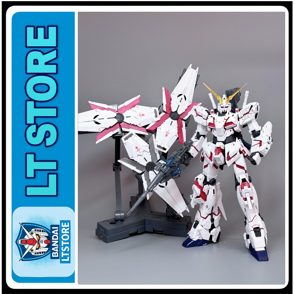 Mô hình lắp ráp MGEX Unicorn Gundam 2202 - Kèm 2 màu clear đỏ và trắng