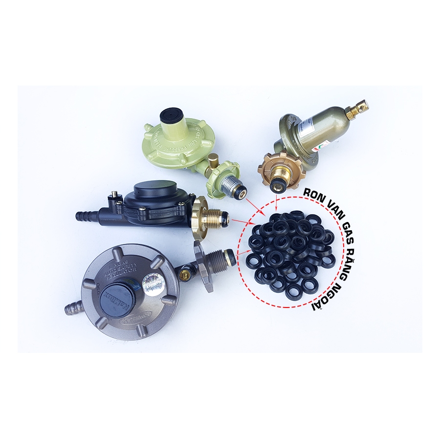 Phụ kiện bếp ga - Ron cho van ga / cụm ổ bếp ga gia đình, bếp ga mini - Các loại