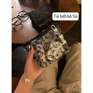 TÚI LƯỚI MINI HÌNH HELLO HITTI – NHỎ GỌN, XINH XẮN, ĐA NĂNG! 🌸