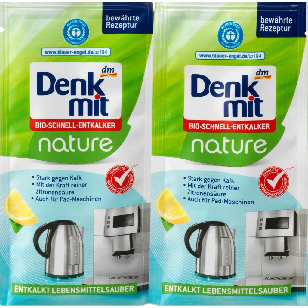 Bột tẩy cặn nhanh denkmit Đức sét 2 gói