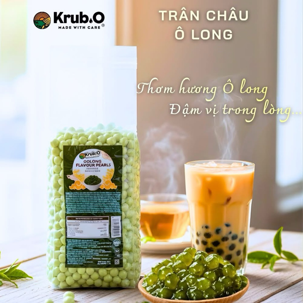 Trân Châu Ô Long BaBy- Nấu 5 Phút Ủ 5 Phút Siêu Nhanh, Tiện Lợi