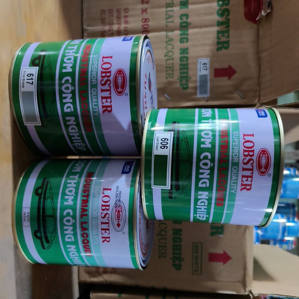 sơn thơm công nghiệp lobster lon 1kg