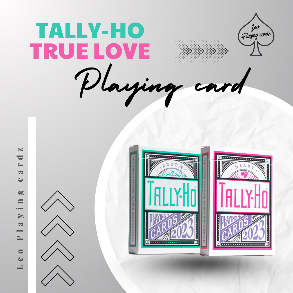 Set bài tây TALLY - HO TRUE LOVE playing card