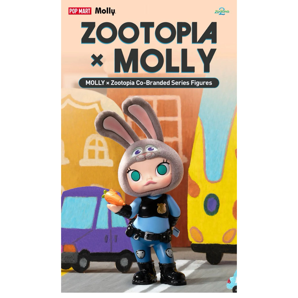 Set mô hình MOLLY x Zootopia Co-branded Series