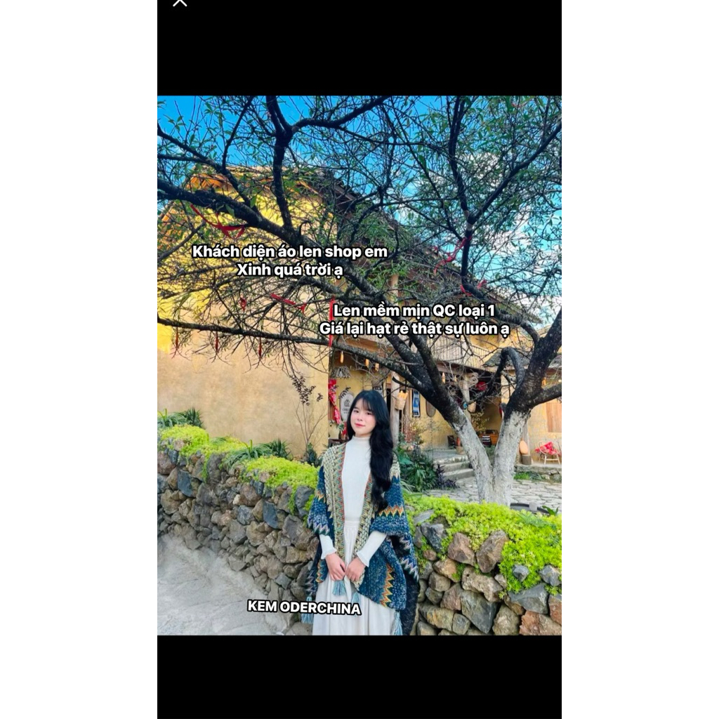 【 Sẵn Ảnh Thật+LOẠI 1 ĐẸP 】Áo Giữ nhiệt Cổ Cao Phối Bèo ,Áo Len Nữ Kiểu Ôm ,Len Mềm Ấm Áp QC | BigBuy360 - bigbuy360.vn