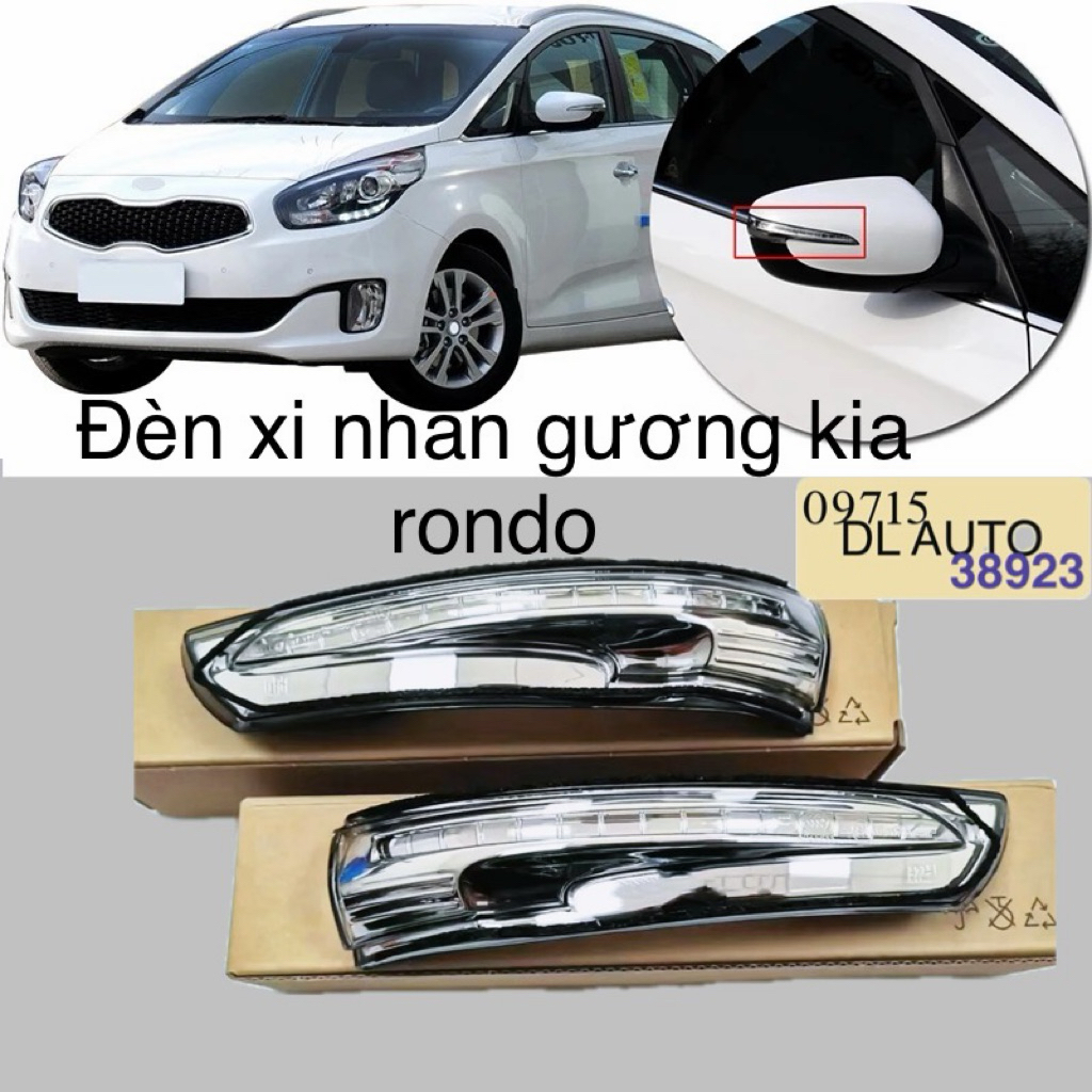 2 chiếc đèn xi nhan gương kia rondo 2016-2022 cao cấp  87614 A4000 87613 A4000