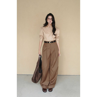  GARDEROBE-Quần Ống Cong Dáng Bí 