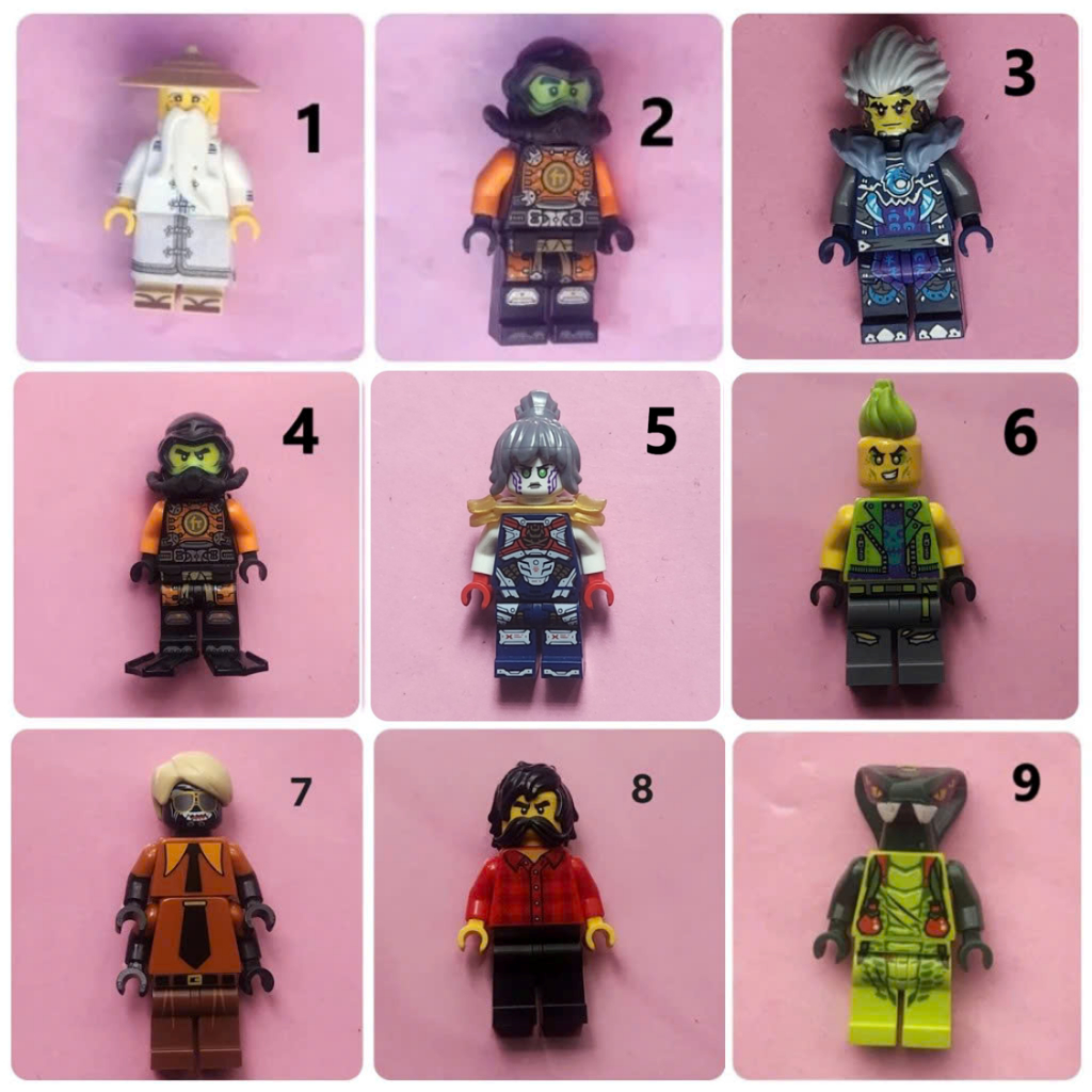 Minifigures LEGO Ninjago Real - Mẫu 3 ( Mini Ninjago Real )