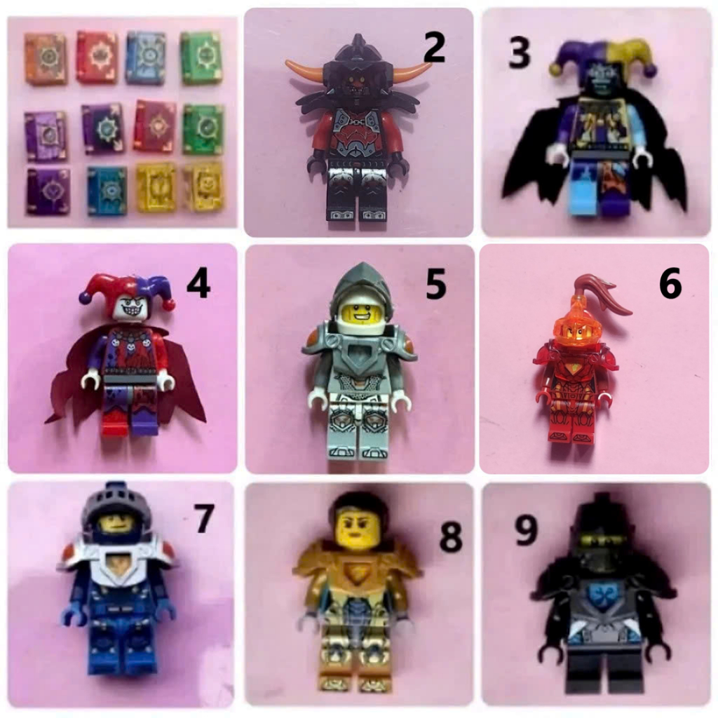 Nhân Vật Minifigures Nexo Knights ( Mini Nexo )