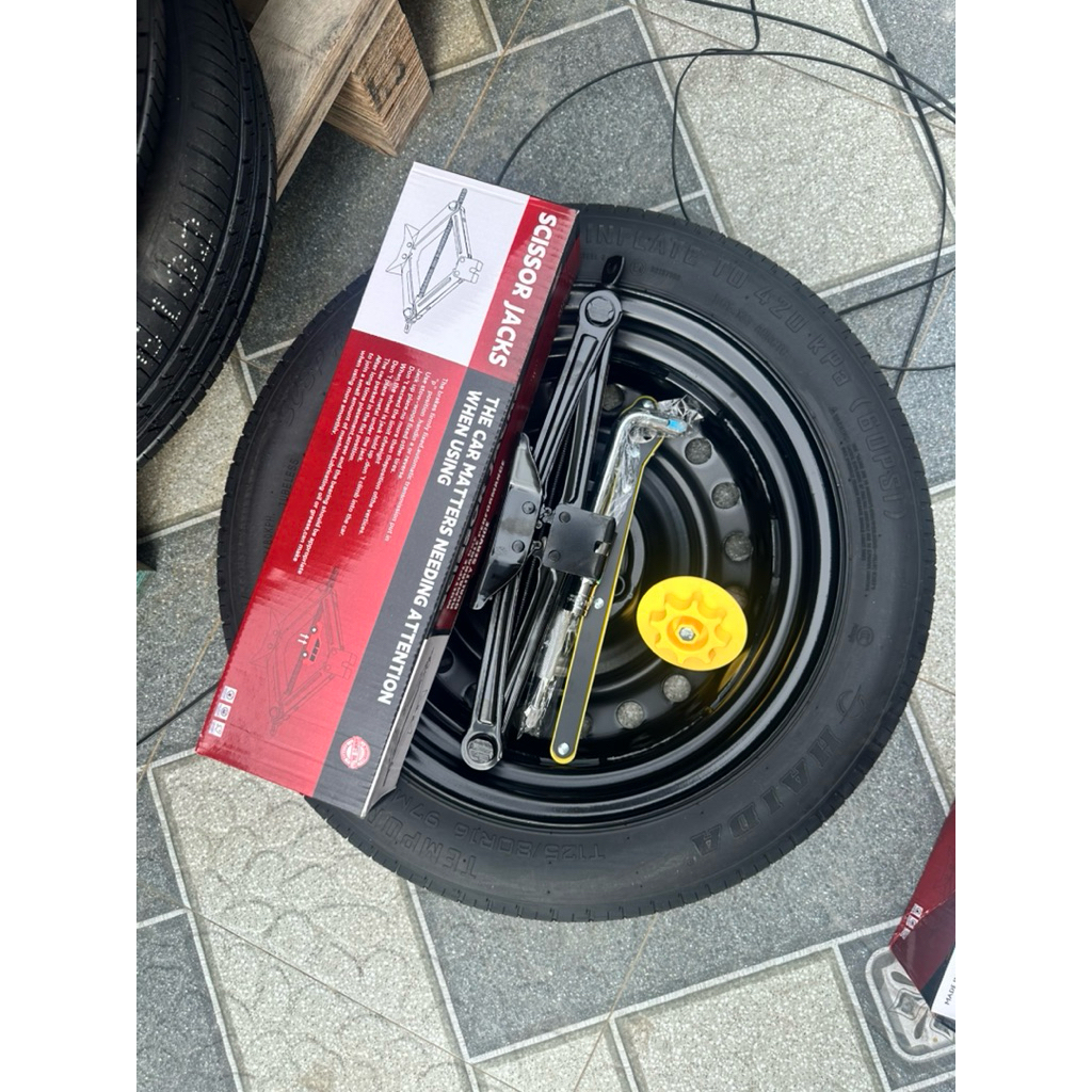 Mâm lốp dự phòng cho xe Vinfast VF7/VF7plus thông số chuẩn sơ cua ( 135/80R18 ) ạ