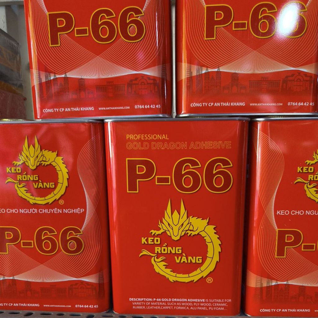 keo dán P66 rồng vàng