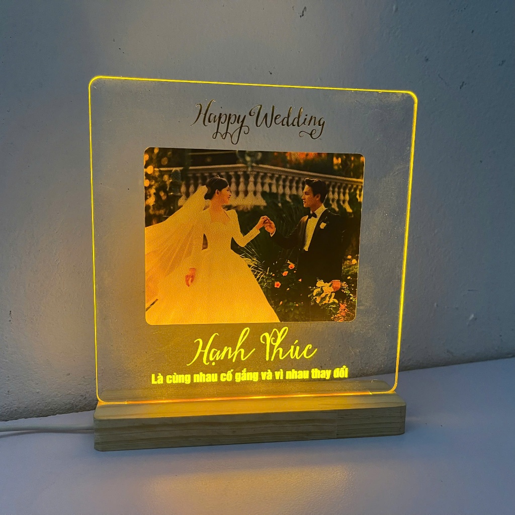 Đèn Ngủ In Ảnh Theo Yêu Cầu - Đèn Ngủ In Logo Theo Yêu Cầu - Đèn LED 3D In Theo Yêu Cầu