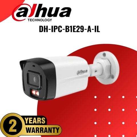 Camera IP Dahua DH-IPC-B1E29-A-IL 2MP - Có Thu âm, đèn Trợ Sáng