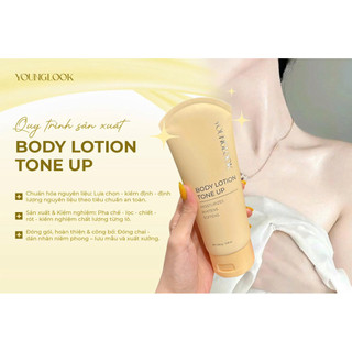 [Tặng Mini Size 40g] Kem Dưỡng Trắng Da Body Toàn Thân Ngày & Đêm YOUNGLOOK 200g