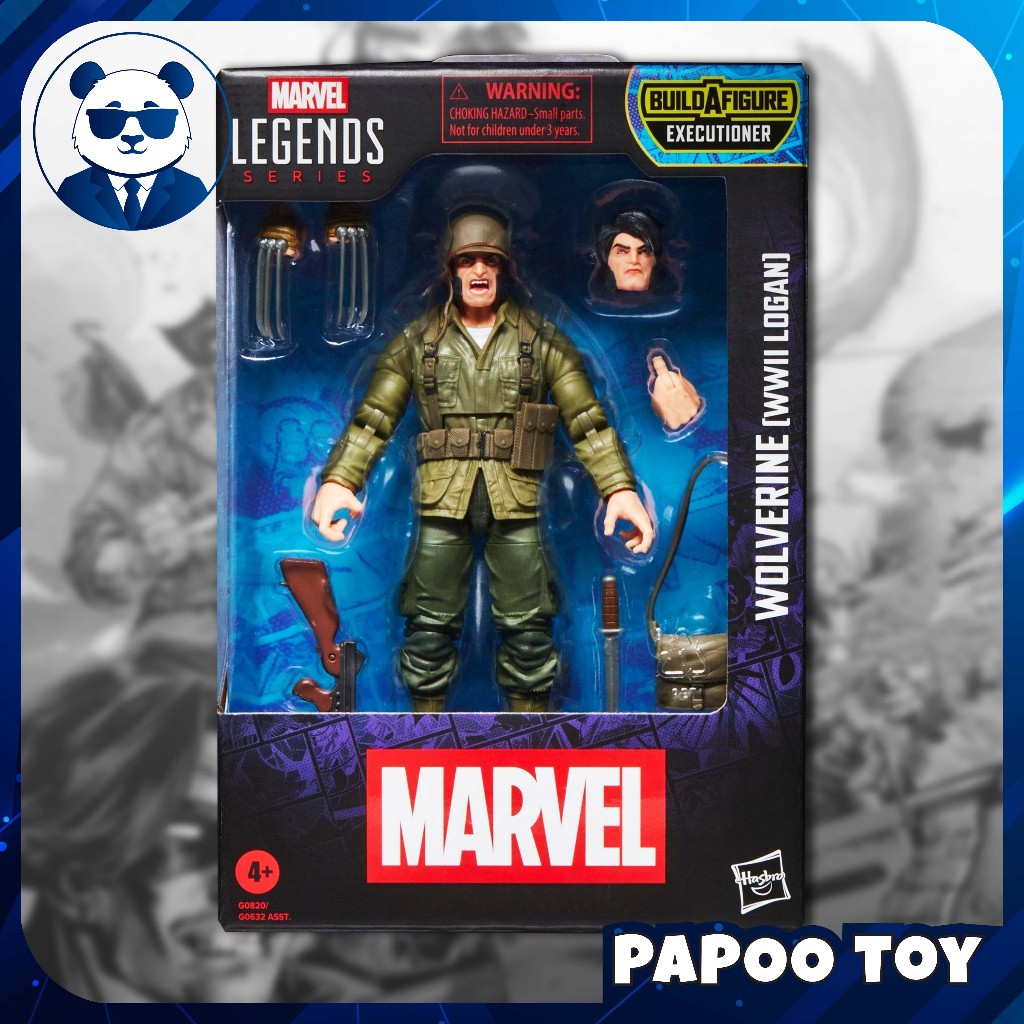 Mô hình đồ chơi Hasbro Marvel Legends Series Wolverine (WWII Logan)