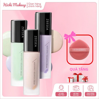  Kem Lót Trang Điểm ZEESEA Làm Mịn Da Nâng Tone Sáng Hồng Che Lỗ Chân Lông Giữ Lớp Nền Lâu Trôi 