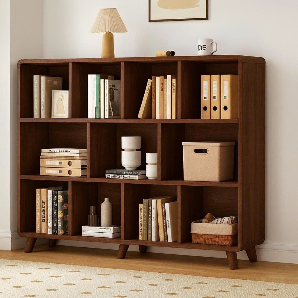 Kệ Sách Gỗ Đứng Đa Năng
