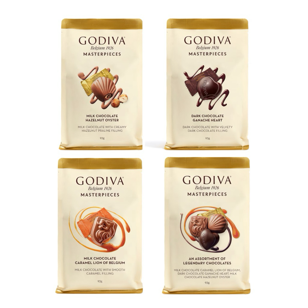 Socola Bỉ GODIVA MASTERPIECES gói 93g