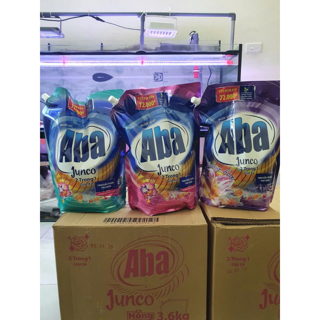 Nước Giặt ABA JUNCO ( Túi 3.6kg)