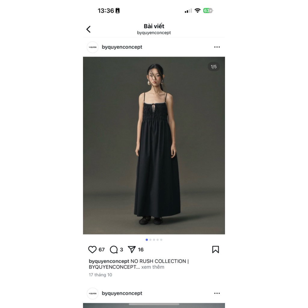 thanh lý váy byquyenconcept free sz giật tag chưa mặc