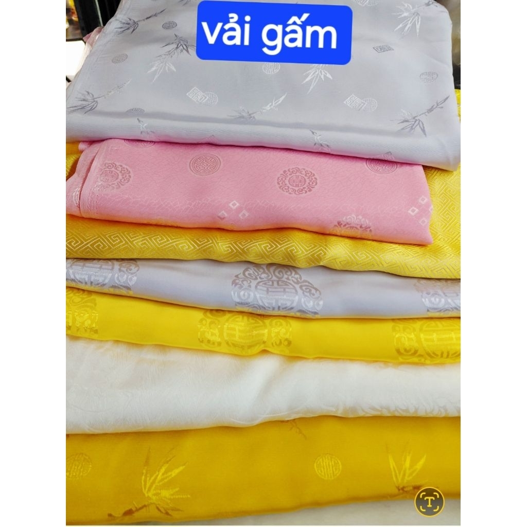Vải gấm hai da