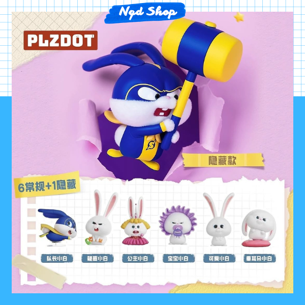 (Hàng Có Sẵn) Blindbox The Secret Life of Pets Snowball’s Life Chính Hãng PLZDOT Nguyên Seal Full Bo