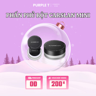  Phấn Phủ Carslan Mini Kiềm Dầu Chống Nước Lâu Trôi,1g 