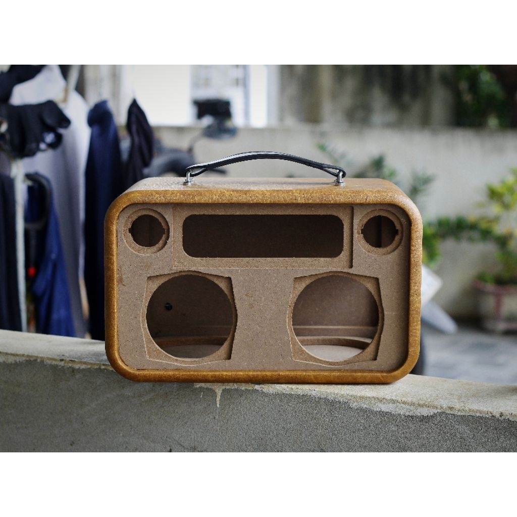 (NEW) Vỏ loa, box loa bb2 cộng hưởng bb treble hk