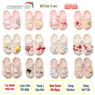 [Tặng Sticker, Vớ] Dép Sục MERCY TRUST BASIC Classic Clog Chất Liệu EVA Êm Nhẹ Đúc Nguyên Khối Nam Nữ Size 35-43