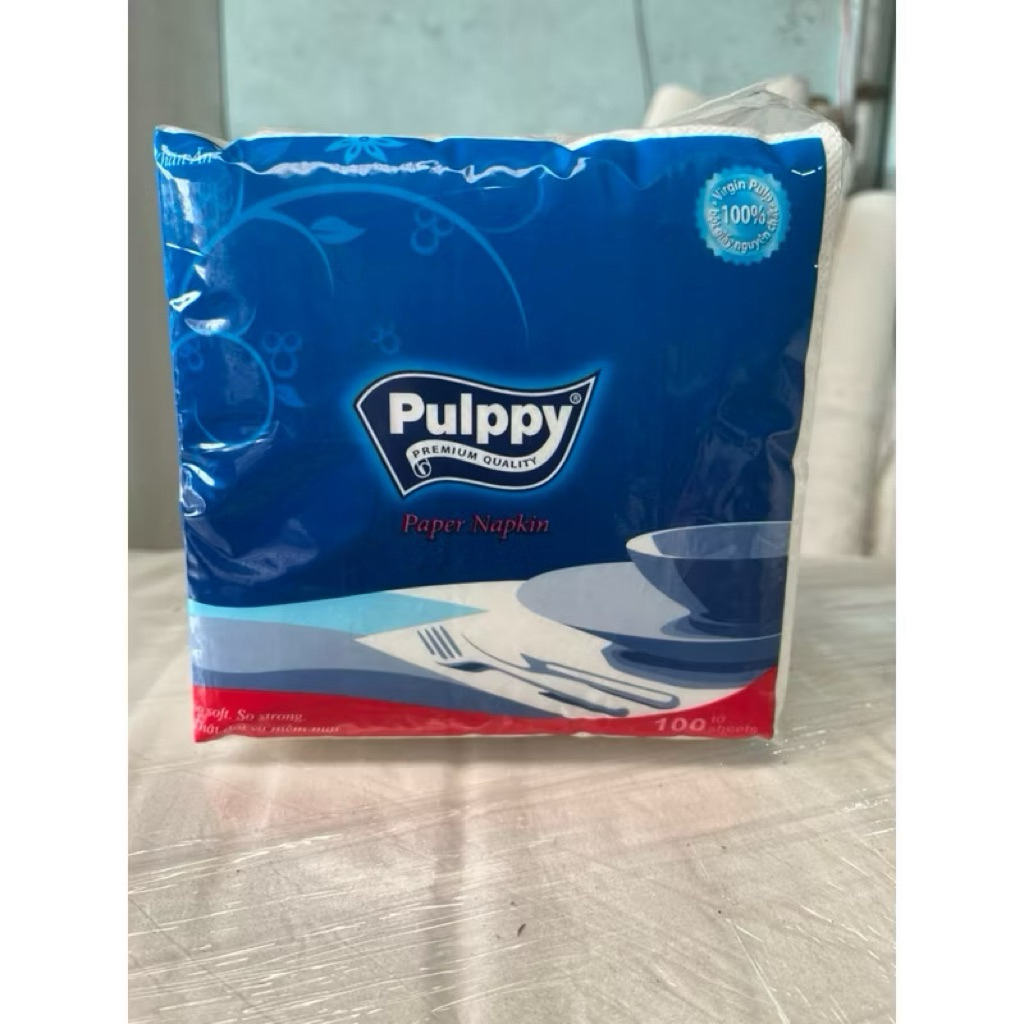 Khăn giấy vuông Puppy - Hàng loại 1 (hàng thùng)