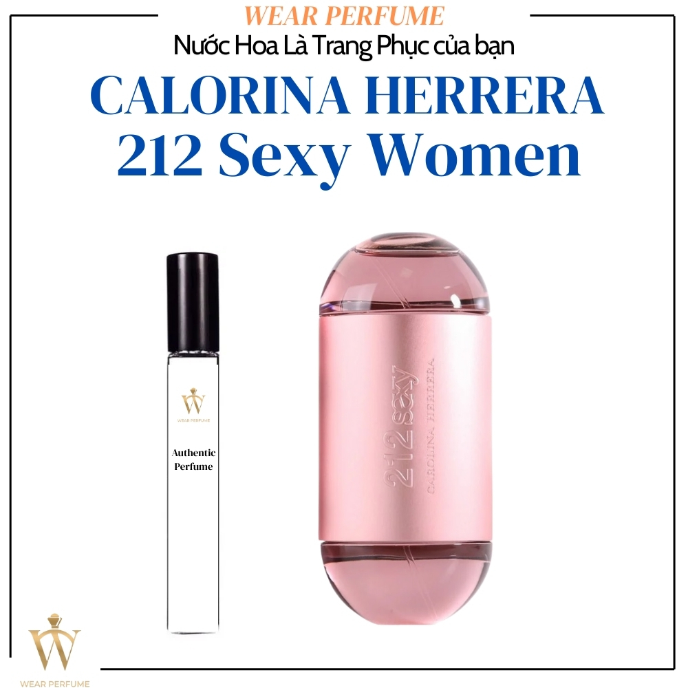 Fullsize 100ML - Nước hoa nữ 212 Sexy Women - Wear Perfume