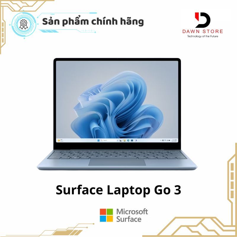 Surface Laptop Go 3 Cũ | Intel core i5-1235U | Ram 8GB | SSD 256