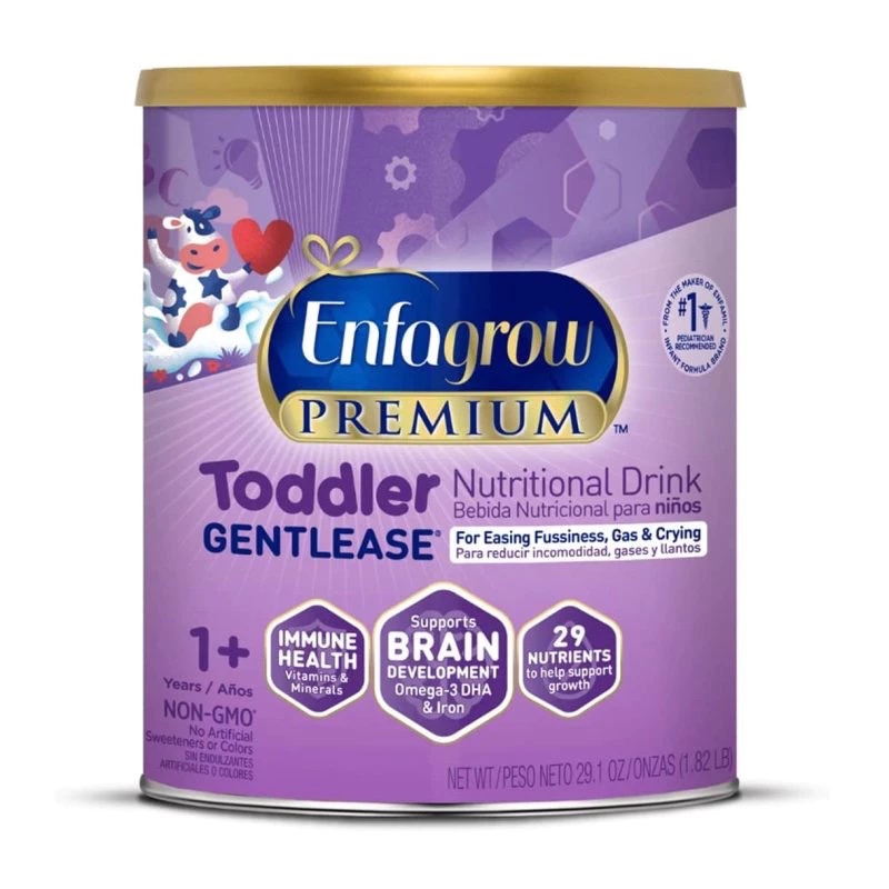 [Date 12/26]  Sữa Enfgrow dành cho bé từ 1-3 tuổi bị đầy hơi, khó tiêu Enfagrow Premium Toddler Gent