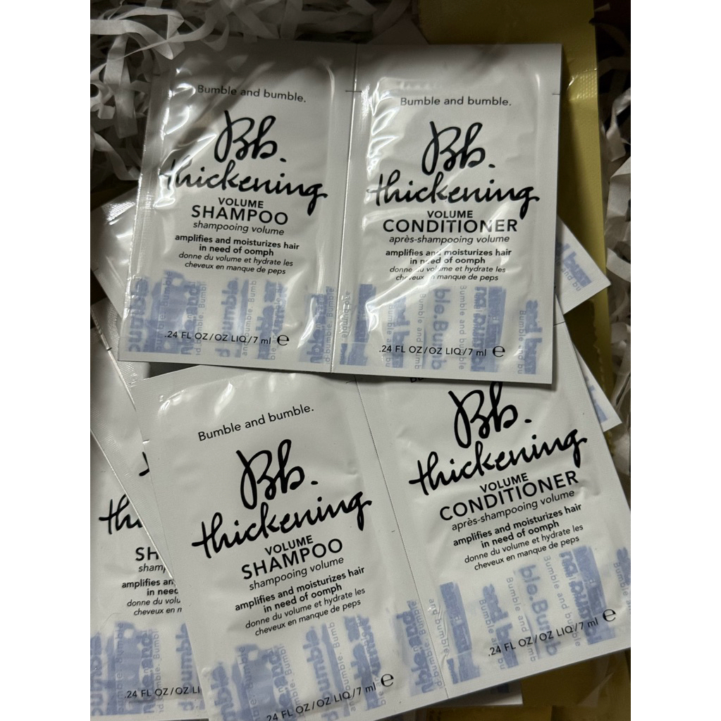 Sample gội xả Bumble and bumble thickening 7ml*2
