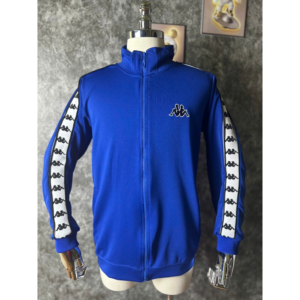 Áo Khoác Kappa Chuẩn Form Unisex – Vải Cát Mịn, Mặc Mát, Thiết Kế Local Brand Hot Trend