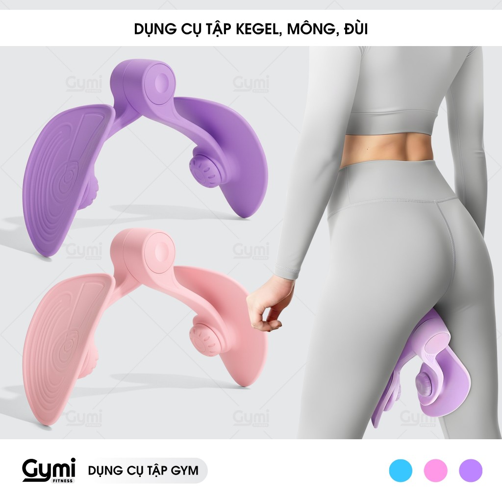 Dụng Cụ Tập Kegel - Kẹp Tập Đùi Trong, Hông, Mông - Hỗ Trợ Cơ Sàn Chậu Cho Nữ - Phù Hợp Tập Tại Nhà