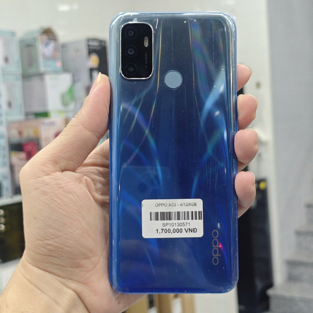 [MÁY CŨ] Điện thoại OPPO A53 4/128Gb Tặng bộ sạc, cường lực, ốp lưng (DT)